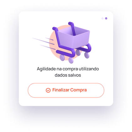 Checkout até 1 minuto mais rápido