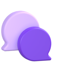 Icone representando um balão de mensagem